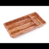 Ahşap Renk - 4 Bölmeli Çekmece İçi Kaşıklık 36X20cm Go53/01451