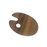 Ahşap Resim Paleti Oval 20x30cm AHŞAP RESİM PALETİ OVAL