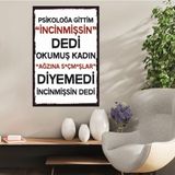 Ahşap Retro Mdf Poster , Komik Sözler , Duvar Yazıları , Manzara , Tarih , Edebiyat - TBL0814 - 15 x 21 cm
