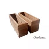 Ahsap Saksı ; Gardenya 100X45x55