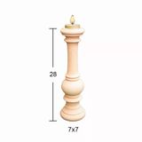 Ahşap Şamdan Şa-05
