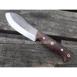 Ahşap Sap Geniş Ağız Av Bıçağı 4116 Çelik 25Cm