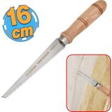 Ahşap Saplı Alçıpan Kesme Testeresi 160 Mm 16 Cm 38 Keskin Diş Delik Açma Usta Aleti