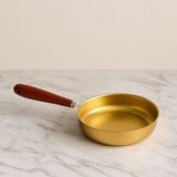 Ahşap Saplı Gold Paslanmaz Çelik Sos Yumurta Tavası 16 cm - 001-Renkli