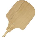 Ahşap Saplı Pizza Küreği En-36 cm Boy-54 cm - Sap 80 cm