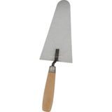 Ahşap Saplı Sıvacı Malası, 24 cm, Paslanmaz Yay Çeliği, Ergonomik Tasarım, Dayanıklı Yapı, Kolay Temizlenebilir, Inşaat Malası