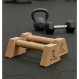 Ahşap Şınav Barı (Push Up Bar) 23 Cm – Kaymaz ve Dayanıklı Paralel Bar