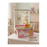 ahşap sözlük Ahşap Yenidoğan-Bebek Hediye Sepeti-Kırk Sepeti-Anı Sepeti- Baby Shower Sepeti-Bulut Temalı
