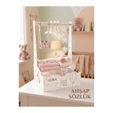 ahşap sözlük Kendin Yap Boyasız Ahşap Yenidoğan- Bebek Hediye Sepeti-Kırk Sepeti-Anı Sepeti- Baby Shower Sepeti-Bulut Temalı