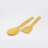 Ahsap Spatula Ve Ahsap Servis Kasigi 2 Li Set