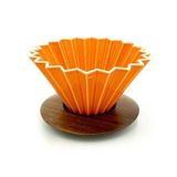 AHŞAP STANDLI DRIPPER -TURUNCU (ASD-20)