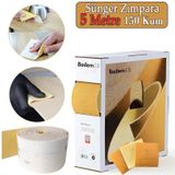 Ahsap Sunger Zimpara Kagidi Mutfak Banyo Bulasik Sungeri Bant Kagit Sungerli Zimpara 5 Metre 150 Kum