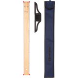 Ahşap T-Cetveli 60 cm (Sökülebilir Başlık, Kumaş Kılıf