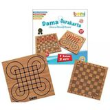 Ahşap Tabla Surakarta ve Dama Oyunu