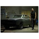 Ahşap Tablo Dodge Viper Ve Dom