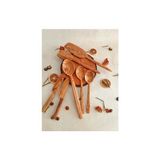 Ahşap Tahta Kaşık, Bıçak ve Spatula Seti - El Yapımı - Zeytin Ağacı - Kahverengi