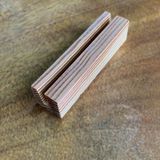 Ahşap Takvim Stantı Ahşap Masa Üstü Kart Tutucu Ahşap Stant 12 cm