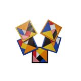 Ahşap Tangram Oyuncak 1 Adet