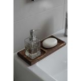 Ahşap Teslim Doğal Çam Masif İkili Sabunluk Altlığı – Banyo ve Mutfak Düzenleyici (20x9cm)