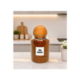 Ahşap Top Kapaklı Cam Saklama Kavanozu 800 Ml Türk Kahvesi Etiketi Hediyeli