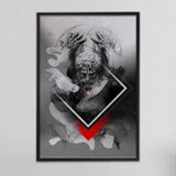 Ahşap Traverten Kaplanmış Dokulu Atlas
