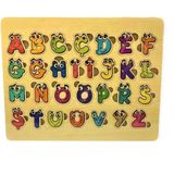 Ahşap Türkçe Harfler Puzzle-29 Harfli Bultak Puzzle Türkçe Alfabe