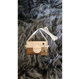Ahşap Waldorf Fotoğraf Makinesi, Eğitici Bebek Kamera Oyuncağı +2 3 4 5 6 Yaşındaki Erkek Kız, Çocuklar için En İyi Doğum Günü Hediyesi (Kahverengi)
