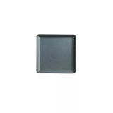 Ahsap Yuvarlak Ayakli Pearl Kare 19 Cm Servis Tabagi Mavi 9 Cm