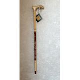 Ahşapdeluxe Desenli Ahşap Baston Stick