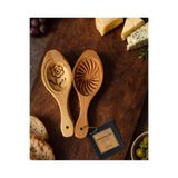 Ahşapdeluxe Kerebiç-Kömbe Kalıbı- Ahşap İkili Set-
