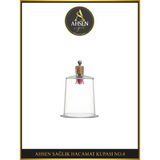 Ahsen Hacamat Kupası No:4 - 100 Adet - Şeffaf
