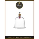 Ahsen Hacamat Kupası No:6 - 100 Adet - Şeffaf