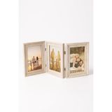 Ahsen resim çerçeve Ahşap Görünümlü 3'lü Fotoğraf Çerçeve Seti Camlı 10x15