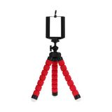 Ahtapod Tripod TR1 Kısa Tripod Sünger Ayaklı Kırmızı