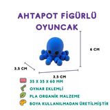 Ahtapot Figür - Minyatür Oyuncak