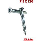 Ahtapot Selectron Buldex Vida 7.5X120 (100 Adet)