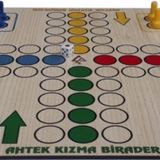 Ahtek Ahşap Kızma Birader Ludo Akıl, Zeka Ve Strateji Oyunu