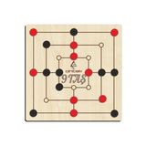 Ahtek ETİC043 Ahşap 9 Taş Akıl Zeka ve Strateji Oyunu