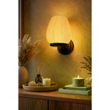 AHWALL AHWTEA009 Minimalist Duvar Montajlı Tealight Tutucu Abajur Tealight Led Işıklı Mumluk, Mini Abajur