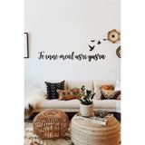 Ahwall Fe Inne Meal Usri Yüsra Yazılı Dekoratif Ahşap Tablo