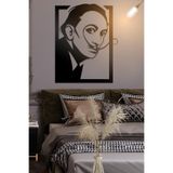Ahwall Salvador Dali Figürlü Dekoratif Ahşap Tablo
