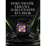 AI Bluetooth Kulaklık Akıllı Dokunmatik Kontrol Özellikli - Lisinya