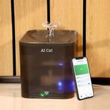 Aı Cat Akıllı Kedi Köpek Su Şelalesi Su Pınarı Su Sebili Beta - Tuya App Uygulama-Wifi - Uv Otomatik Su Temizleme - Siyah