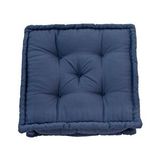 Aida Concept 60x60 cm Puf Indigo Fransız Yer Minderi