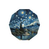 Aida Home Gogh Gaming Oyuncu Odası Halısı Şönil Dijital Baskılı Kaymaz Taban Yıkanabilir Asimetrik Halı