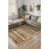 Aida Home Laslva Iskandinav Yıkanabilir Kaymaz Pamuk Taban Kadife Salon, Mutfak Halısı, Yolluk, Kilim