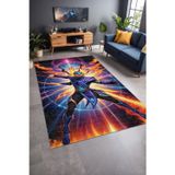 Aida Home Magic Gaming Oyuncu Odası Halısı Şönil Dijital Baskılı Kaymaz Taban Yıkanabilir