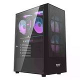 Aigo A290 USB 3.0 3x12 cm Fan Temperli Cam Siyah ATX Kasa