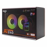 AIGO Aigo Ai240 Argb 240mm Am5/1700p Siyah İşlemci Sıvı Soğutucu