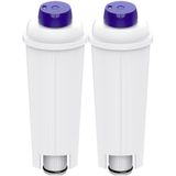 Aiitomg DeLonghi için 2 Adet Kahve Makinesi Su Filtresi Delonghi Magnifica s DLSC002 Süzgeç Makinesi Delonghi Su Filtresi De'Longhi ECAM, ETAM, EC, BC Serisi için